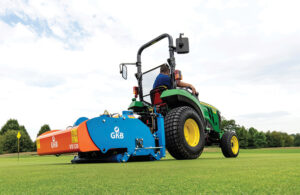 Thatch control is crucial on golf course greens to help ensure a firm and fast playing surface year round Photo: STEC