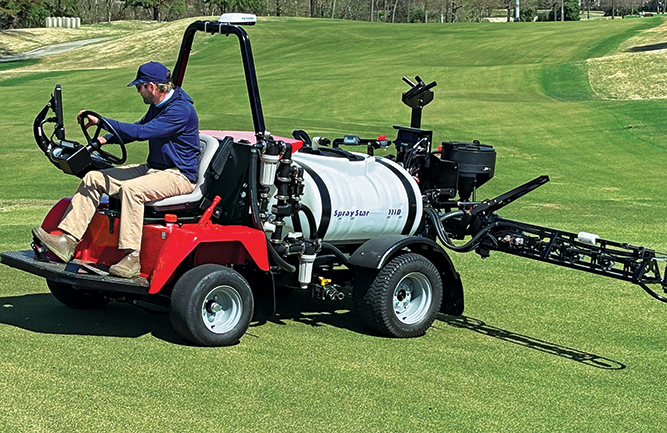 Smithco’s Star Command II 4.0 is an effort to bring golf course management spraying technology up to par with the advancements seen in the agriculture industry. (Photo: Smithco)