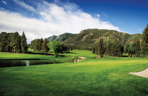 “We chuckle watching the pros play, because it’s tough to know how much the mountain plays into the greens,” says Sartori. “There are a few tricky hole locations that break into the mountain, so it really messes with them when that happens.” (Photo: The Broadmoor)