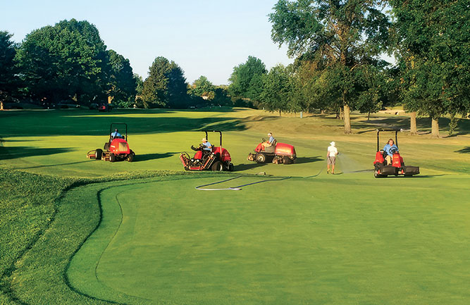 Pritchett says the connections formed between volunteers
and staff during preparations makes hosting extra rewarding. (Photo: Hurstbourne Country Club)