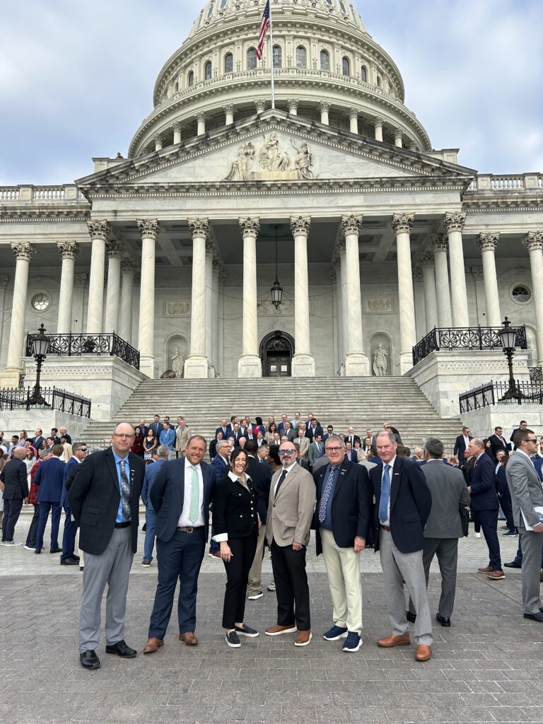 The contingent from the Iowa GCSA during National Golf Day 2025 in Washington, D.C. (Photo: Matt Hall)