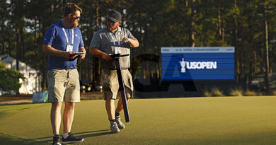 The USGA Green Section making final preperations at the 2024 U.S. Open at Pinehurst (Photo: USGA)