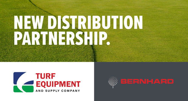 Logo: Bernhard and Company and Turf Equipment and Supply Company