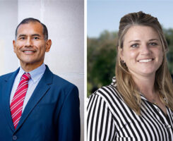 Frank Santiago (left) and Lorabeth Catterson (right) (Photo: Syngenta)