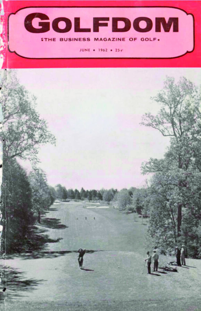 Golfdom June 1962 Cover. Photo: The Golfdom Files