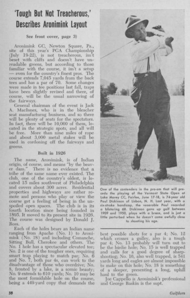 Photo: The Golfdom Files