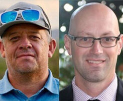 Ryan Standifird (left) and Kurtis Wolford