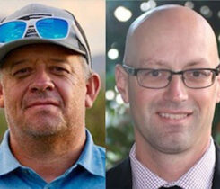 Ryan Standifird (left) and Kurtis Wolford