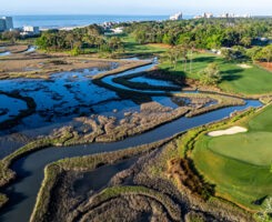 Dunes Golf and Beach Club stretches toward the Atlantic, where Hamilton reminds his crew to pause during tournament week and simply "take it all in."(Photo: Jim Maggio-Golf Tourism Solutions Photo)