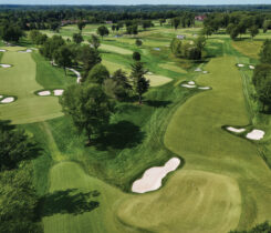 The site of Aronomink GC operated as a cricket club until 1900 before the current golf course opened in 1928, remarkably keeping all the same holes to this day. (Photo: Scott Taetsch / PGA of America / Getty Images)