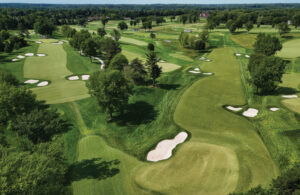 The site of Aronomink GC operated as a cricket club until 1900 before the current golf course opened in 1928, remarkably keeping all the same holes to this day. (Photo: Scott Taetsch / PGA of America / Getty Images)