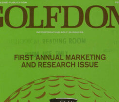 February 1969 Golfdom cover.