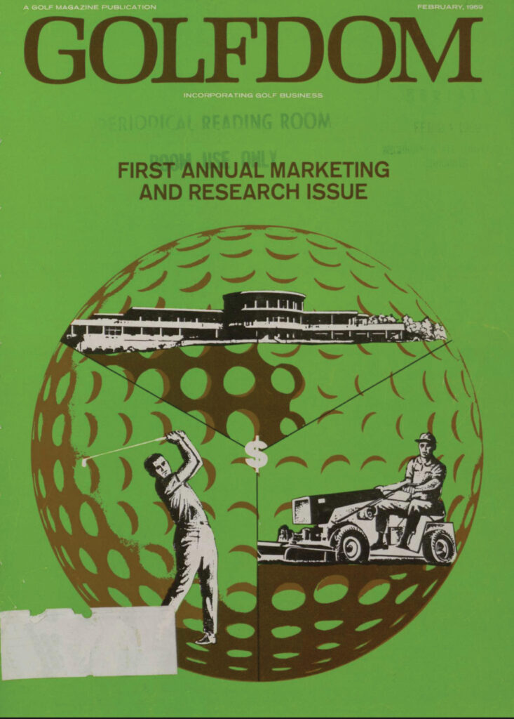 February 1969 Golfdom cover.