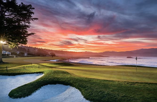 Since Pebble Beach Golf Links is a resort business, up to 65,000 golfers may play at the course annually. (Photo: Pebble Beach Company)